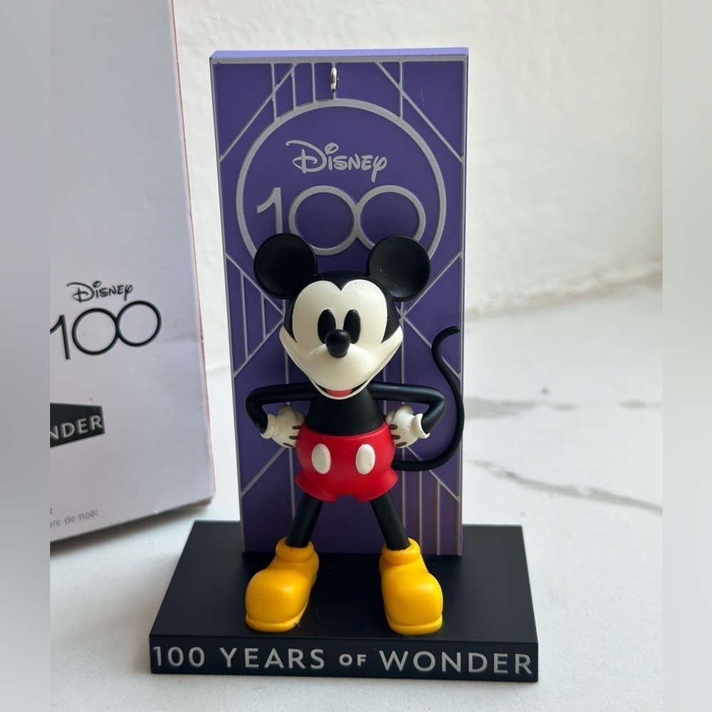 2023 Hallmark Keepsake Ornament DISNEY 100 YEARS OF WONDER - Mickey Mouse - Picture 2 of 5